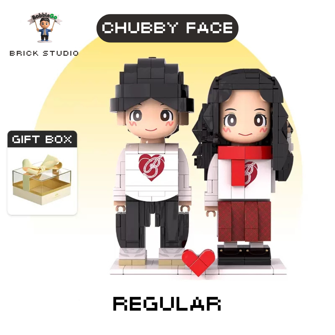 Couple Bricks Figures - Customized