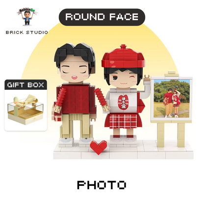 Couple Bricks Figures - Customized