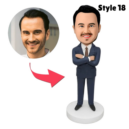 Single Bobble Head Figures - Customized