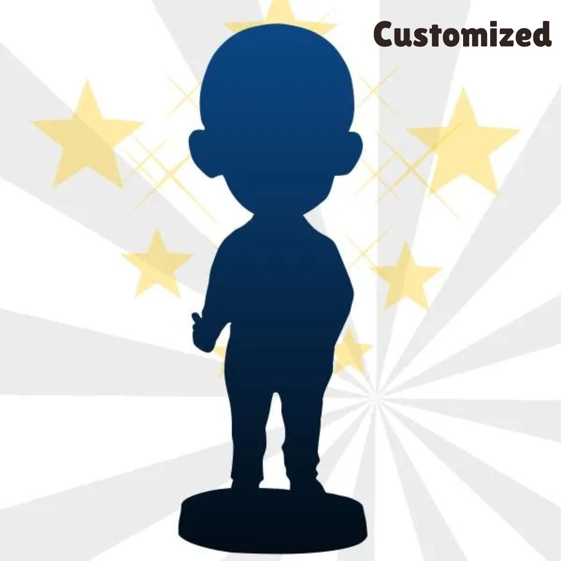 Kid Bobble Head Figures - Customized